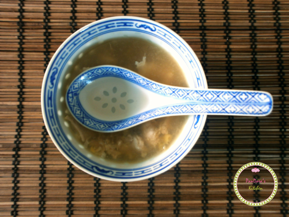pandoras-kitchen-blog-greece-κινέζικη σούπα με κοτόπουλο και καλαμπόκι-chinese soup with chicken and corn